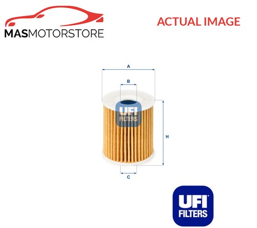 Engine oil filter ufi - ufi, 2503500