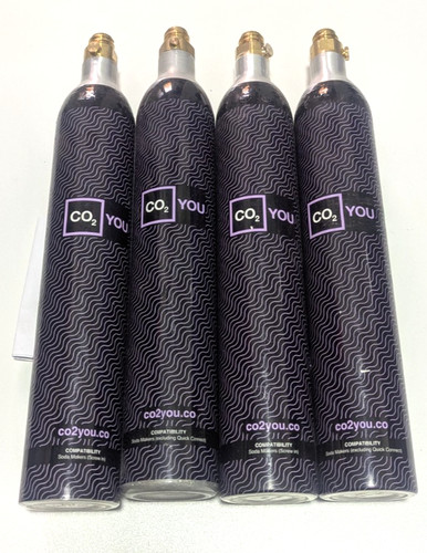 Empty co2 gas cylinders - empty, by
