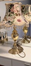 vintage brass table lamp base