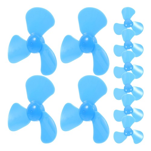 15pcs blue plastic mini - plastic, fan