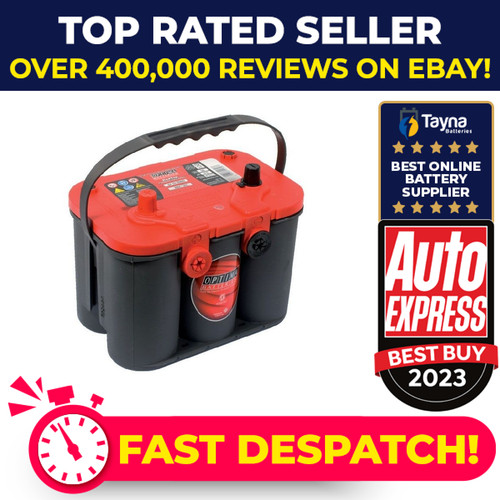 Optima red top battery rtu - red,
