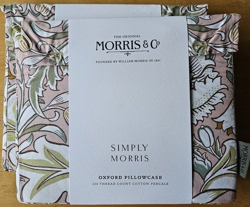Morris oxford pillowcase - co,