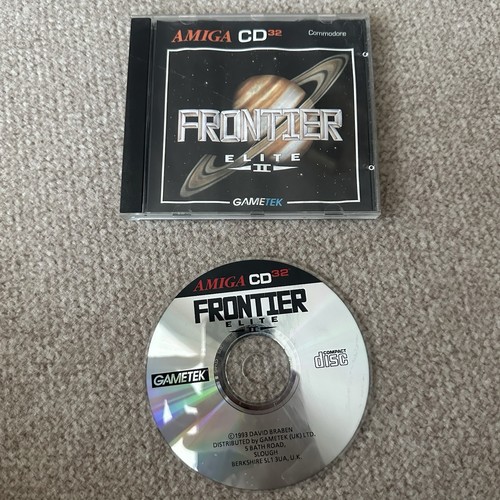 Commodore amiga cd32 frontier - commodore,
