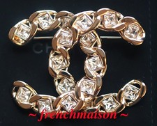 AUTHENTIC CHANEL Gold CC Logo