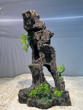 Aquarium Tall Rock Mountain