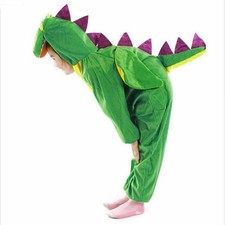 Halloween Party Fancy Dress Up Outfit Cosplay Boys Girls Kids Dinosaur Costume
