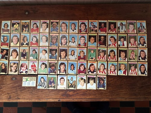 1973 football cards with - 1973,