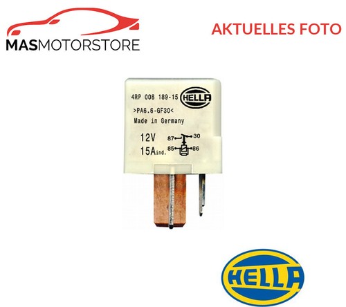Relay fuel pump - hella, 008