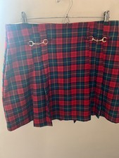 tartan  mini skirt by next