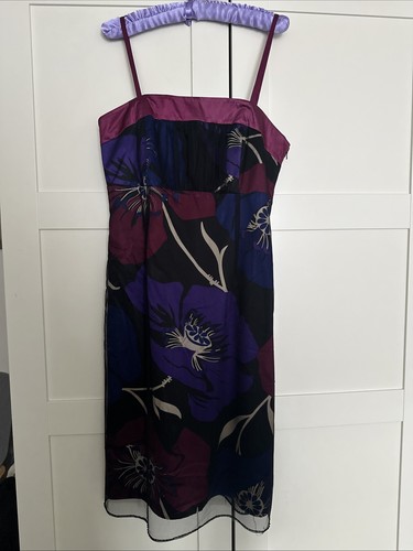 Coast floral print - lined, dress