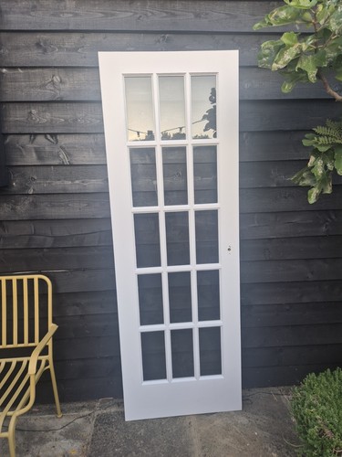 Glazed internal door - internal,