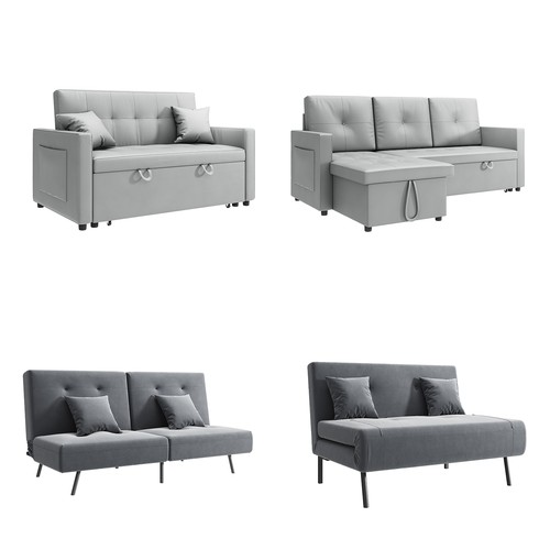 Corner seater sofa bed - sofa,