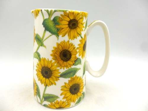Small jug sunflower - sunflower, design