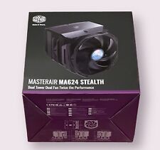 @READ DESCR@ Cooler Master Masterair MA624 Stealth dual Tower Cpu Cooler 140mm