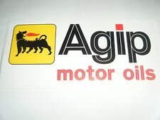 STICKER AGIP MOTOR OILS GRAND PRIX FERRARI IMOLA MONZA GP F1 VILLENEUVE PROST L
