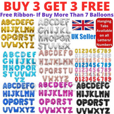 Letters numbers foil - 16",