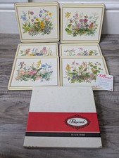 Pimpernel  Meadow Flowers Cork Back Table Mats Dineer table  Boxed 