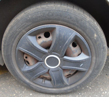 14 SEAT TOLEDO MK4 TDI 5DR 1X 15" STEEL WHEEL & TYRE-NO TRIM 12-19 BREAKING CAR