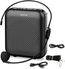 Portable Voice Amplifier with Microphone Headset Personal Speaker for Teachers