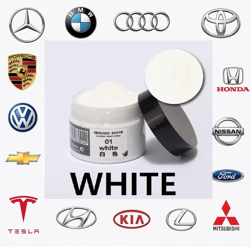 Leather vinyl white paint dye - leather,