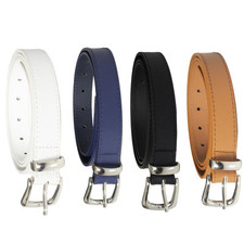 Womens Enzo Leather Belts Ladies Buckle Waist Casual Fashion Belts 