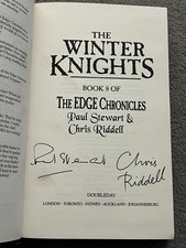 THE WINTER KNIGHTS - signed by