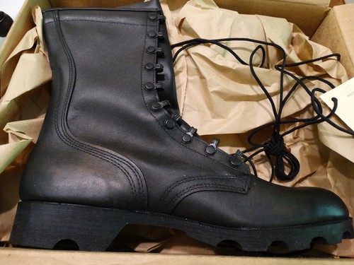 Style combat boot black - -,