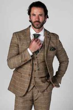 MENS PAUL ANDREW HARRIES BROWN