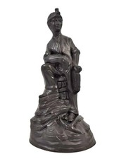 Vintage Welsh Coal Miner Figurine Made From Welsh Slate
