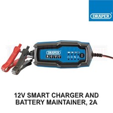 Draper 12V Smart Charger and