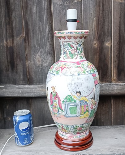 Tall chinese famille rose - tall,