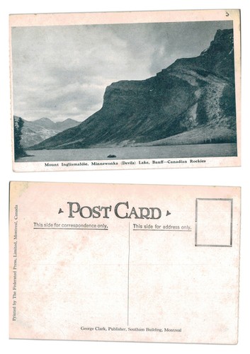 Postcard mount inglismaldie - postcard,
