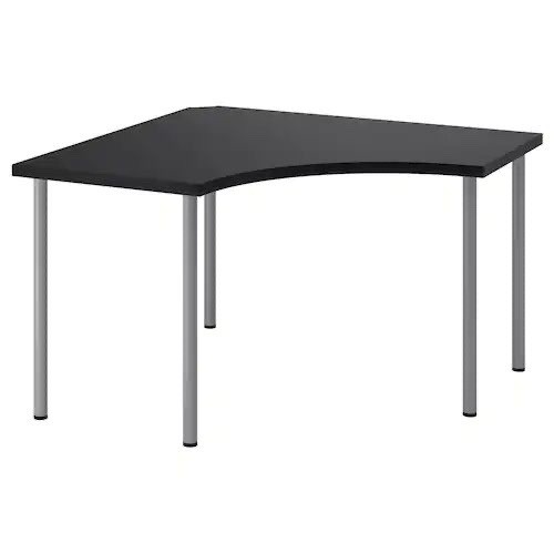 Ikea linnmon corner desk black - linnmon,