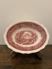 Masons Vista Pink Oval Serving