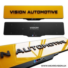 BMW M3 Competition Premium Number Plate Holder Surround | 2025 Style!