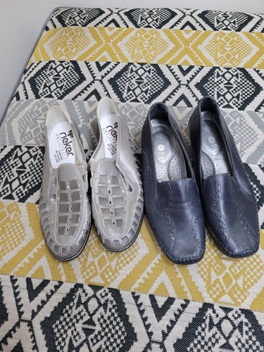 Euc womens slip on loafers - slip,