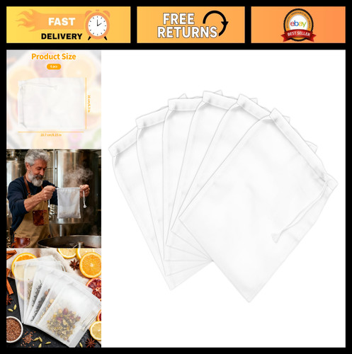 Pcs fine mesh straining bags - pcs,