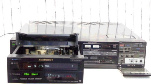 Sony hf1000d betamax vcr - sl-hf1000d,
