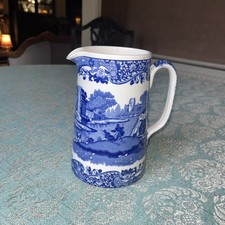 Spode Blue Italian water jug