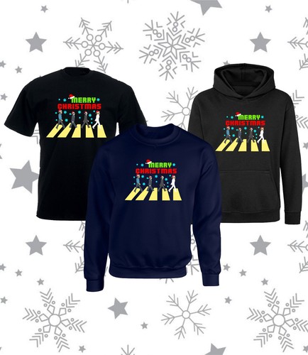 Beatles christmas shirt - beatles,