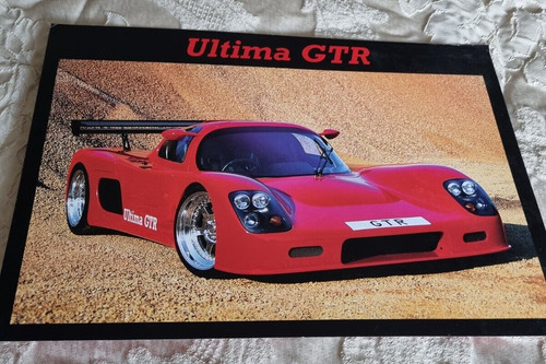 Ultima gtr poster brochure - ultima, poster/brochure