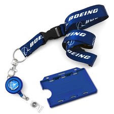 Boeing Logo Lanyard/B737/B747/B787/crew/airline staff