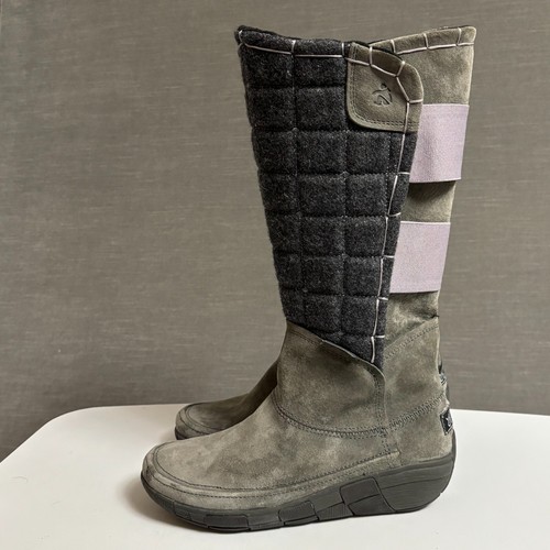 Cushe boots gray suede tall - cushe,