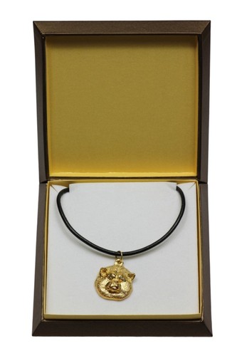 Japanese akita gold plated - akita, gold-plated