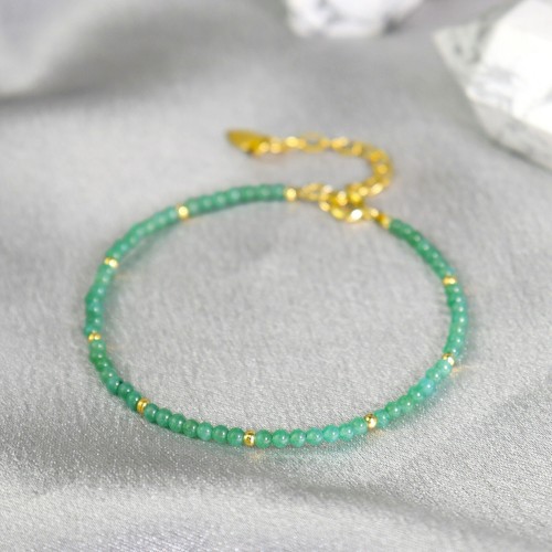 Green jade 2mm - green,