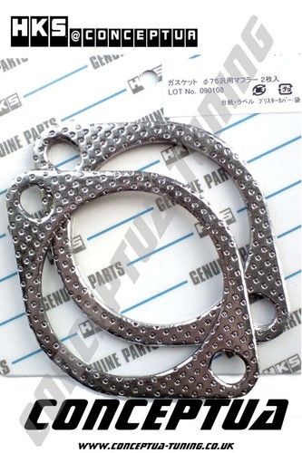 Hks inch exhaust gasket - inch, pair