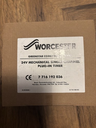 Brand new worcester mt10 24v - worcester,