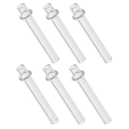 Pcs glass tubes - 6, wick