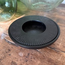 David Mellor Low Cast Iron Candle Holder