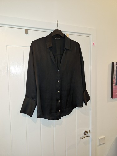 Zara womens black long sleeve - womens,